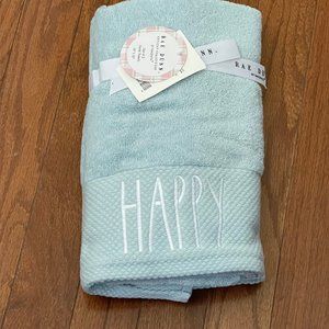 New Rae Dunn by Magenta Blue Happy Easter Hand Towel Set
